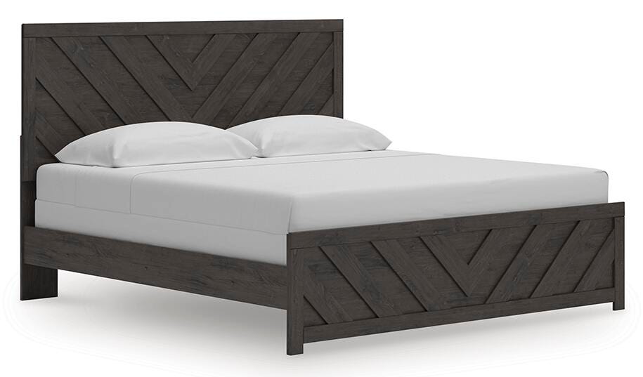 Prendonea King Panel Bed, Dresser and 2 Nightstands