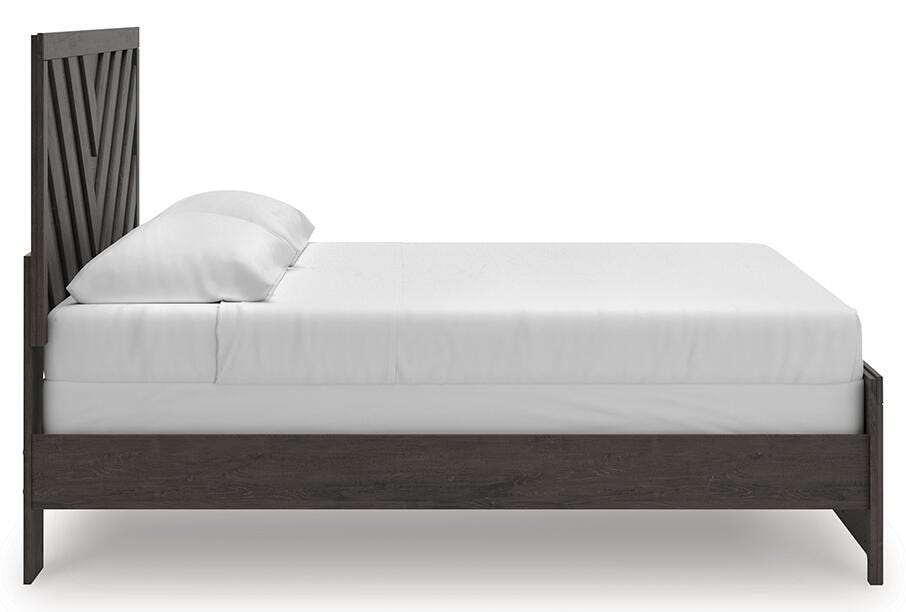 Prendonea King Panel Bed, Dresser and Nightstand