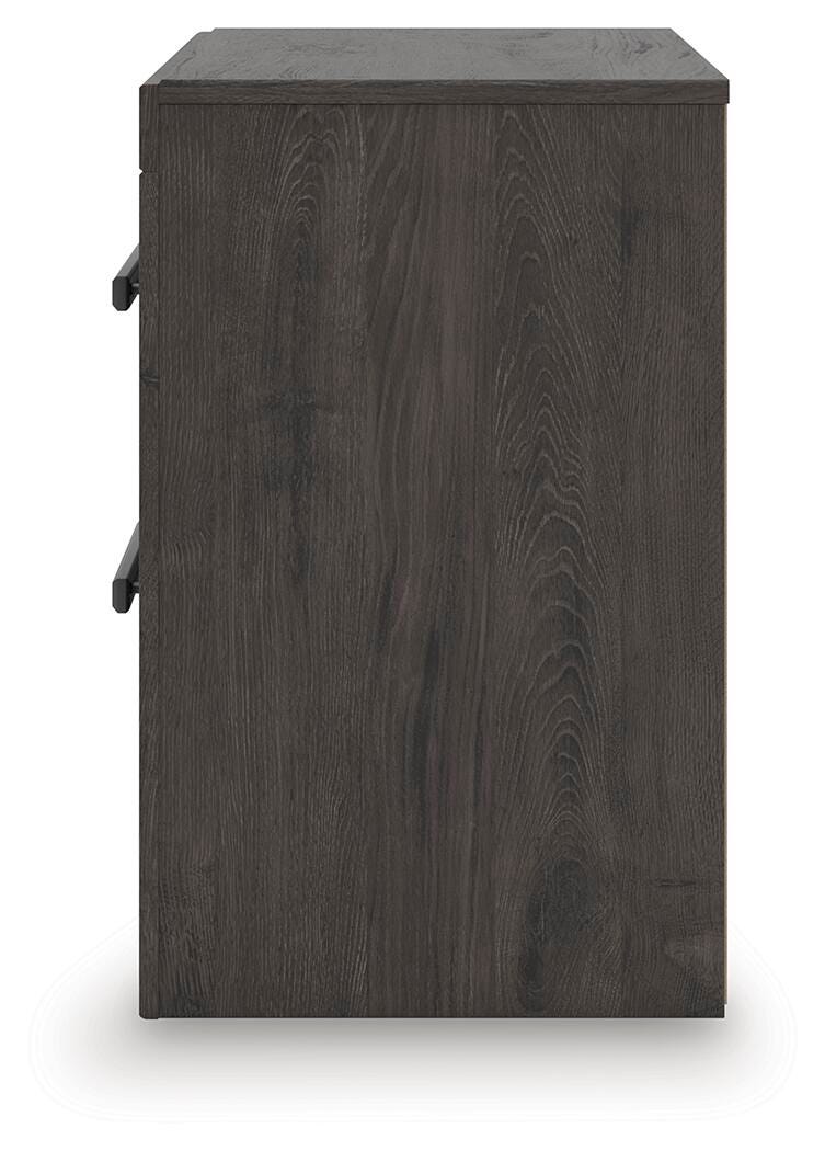 Prendonea Full Panel Bed, Dresser, Mirror, Chest and Nightstand