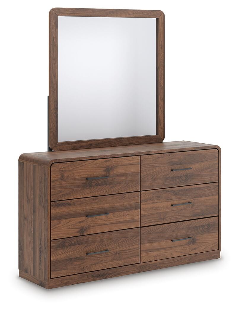 Fortlorn Queen Panel Bed, Dresser and Mirror