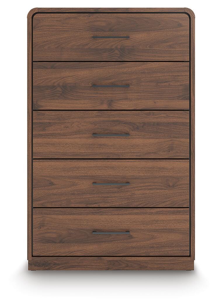 Fortlorn Queen Panel Bed, Dresser, Chest and 2 Nightstands