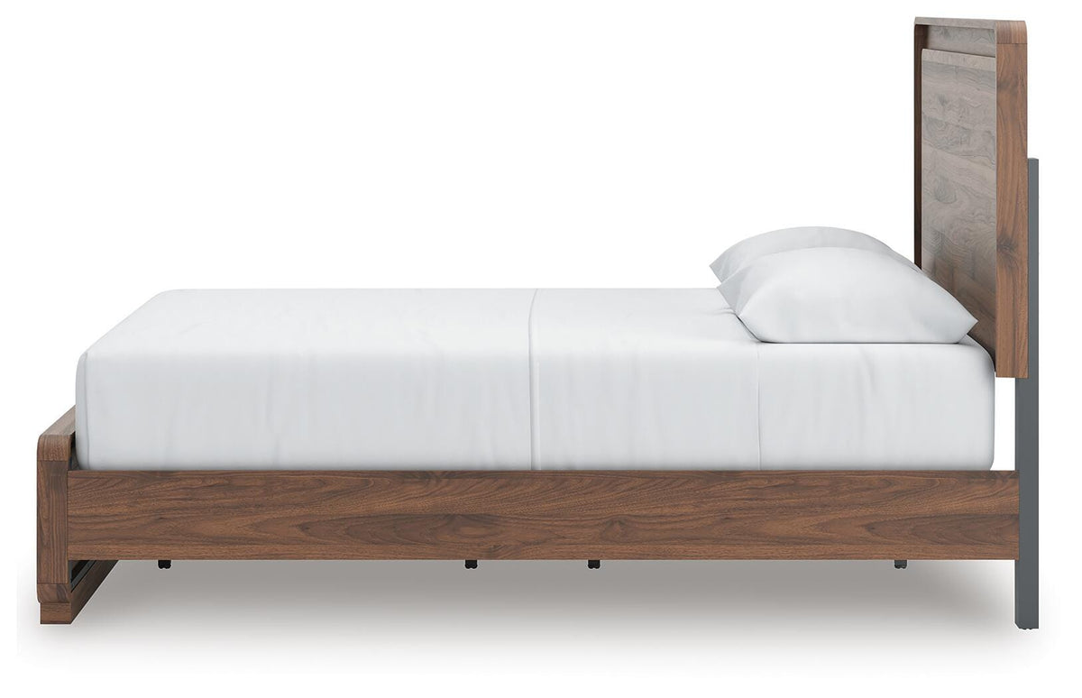 Fortlorn Queen Panel Bed, Dresser and Mirror