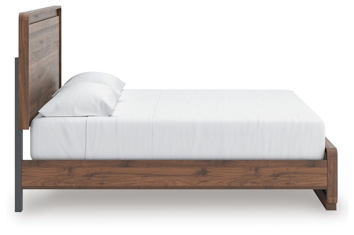 Fortlorn King Panel Bed, Dresser and Nightstand