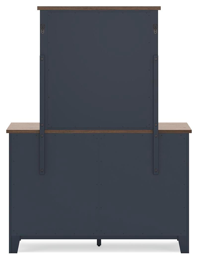 Landocken Queen Panel Headboard, Dresser and Mirror
