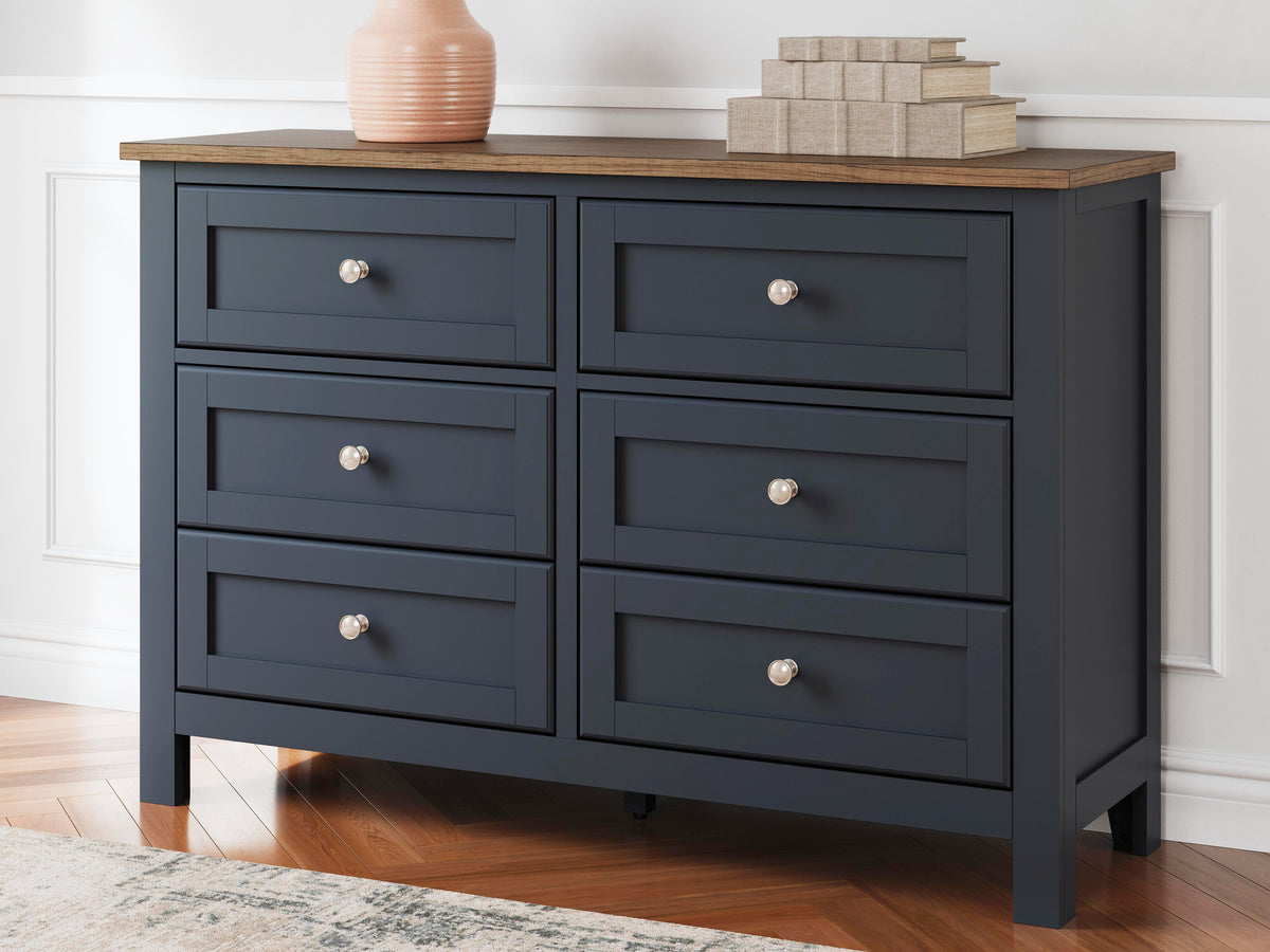 Landocken Twin Panel Bed, Dresser, Chest and Nightstand
