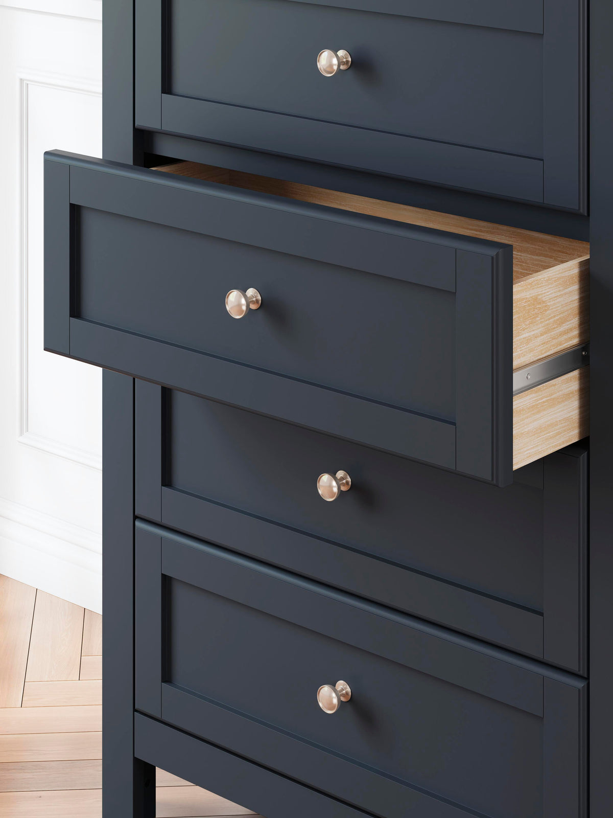 Landocken Twin Panel Bed, Dresser, Chest and Nightstand