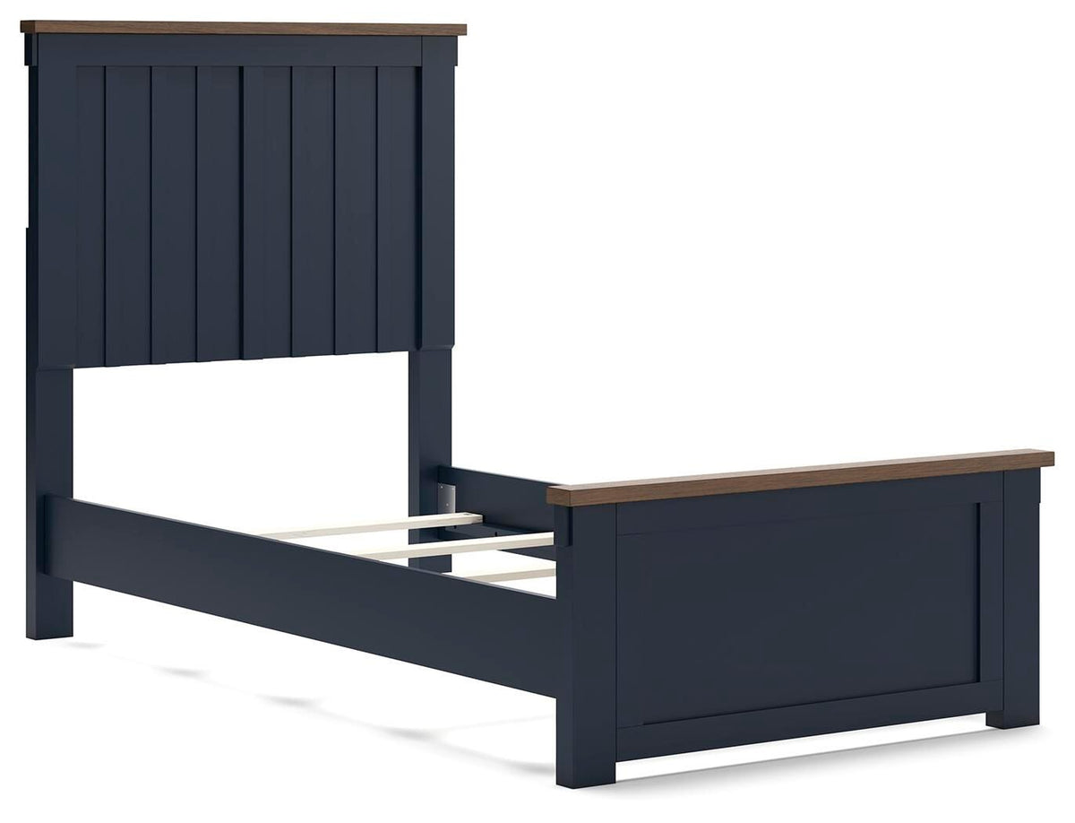 Landocken Twin Panel Bed, Dresser, Chest and Nightstand