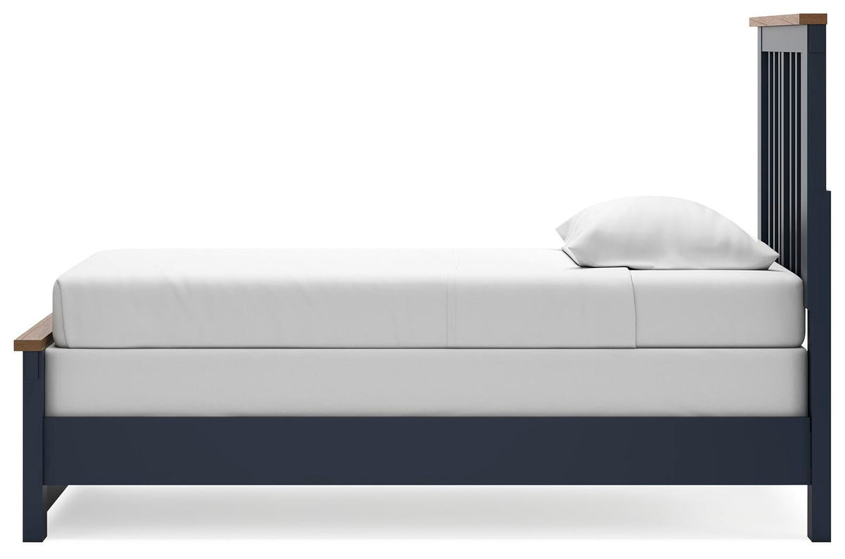 Landocken Twin Panel Bed, Chest and Nightstand
