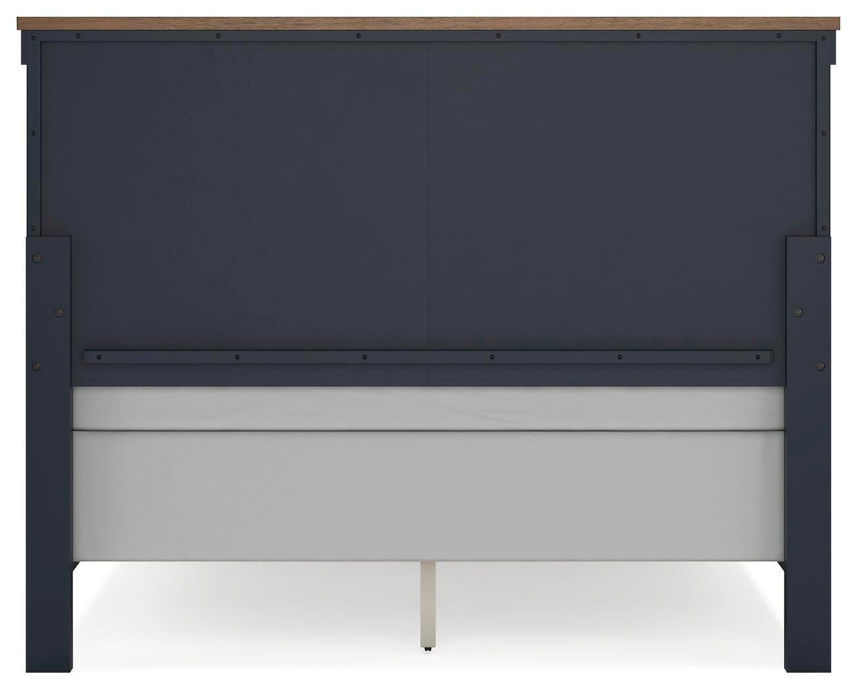 Landocken Queen Panel Headboard, Dresser and Mirror