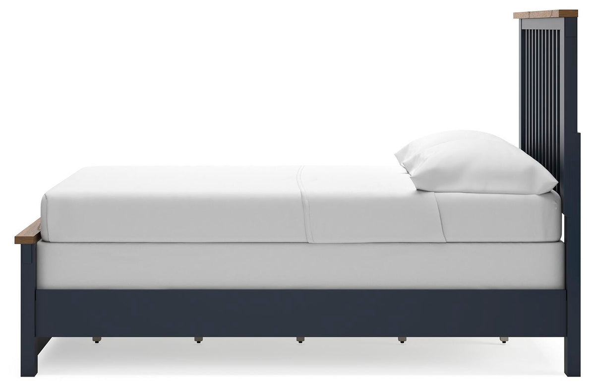 Landocken Full Panel Bed, Dresser and Mirror