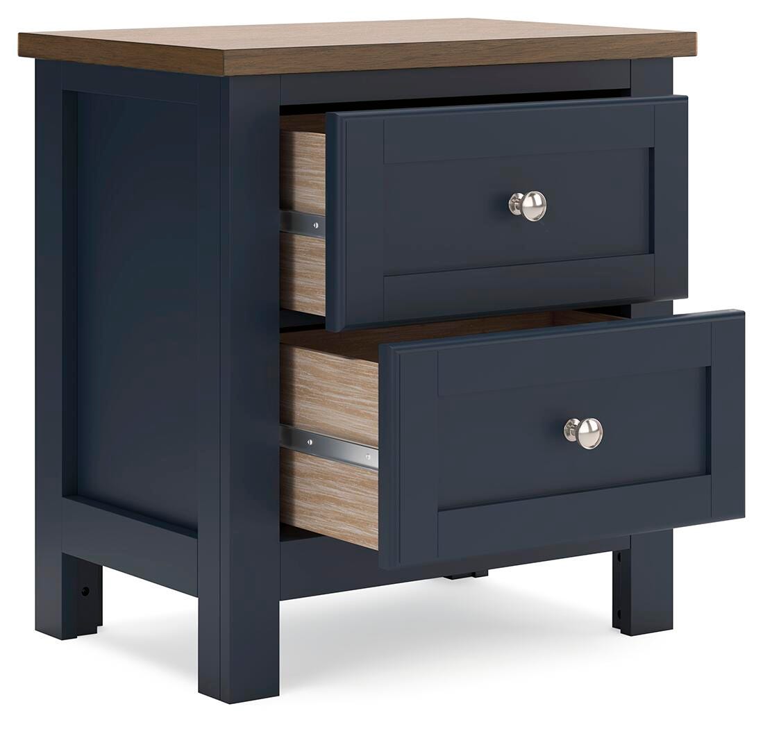 Landocken Twin Panel Bed, Chest and Nightstand