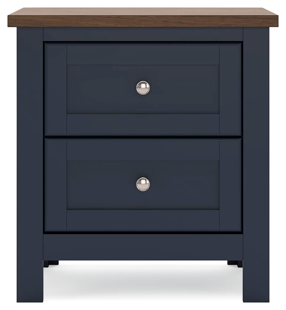 Landocken Twin Panel Bed, Chest and Nightstand