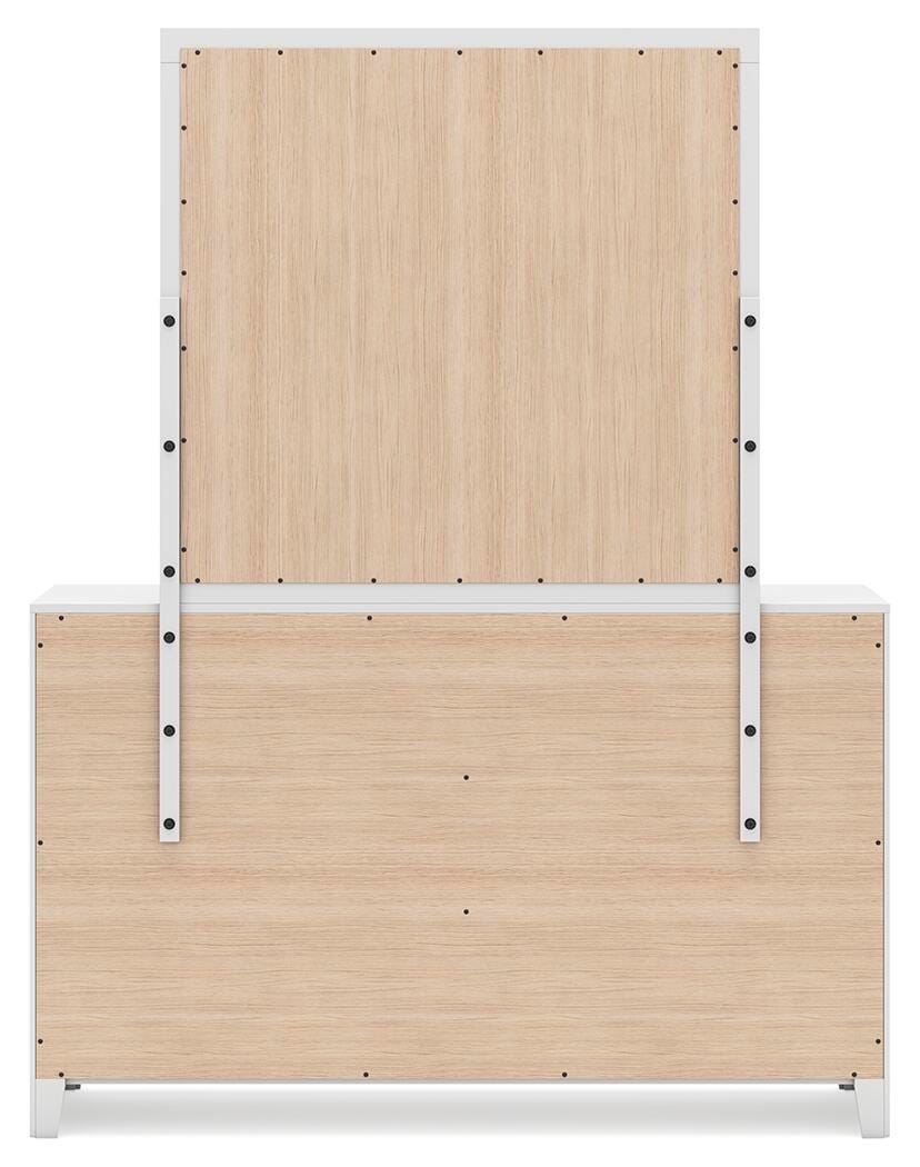 Binterglen King Panel Bed, Dresser, Mirror and Nightstand
