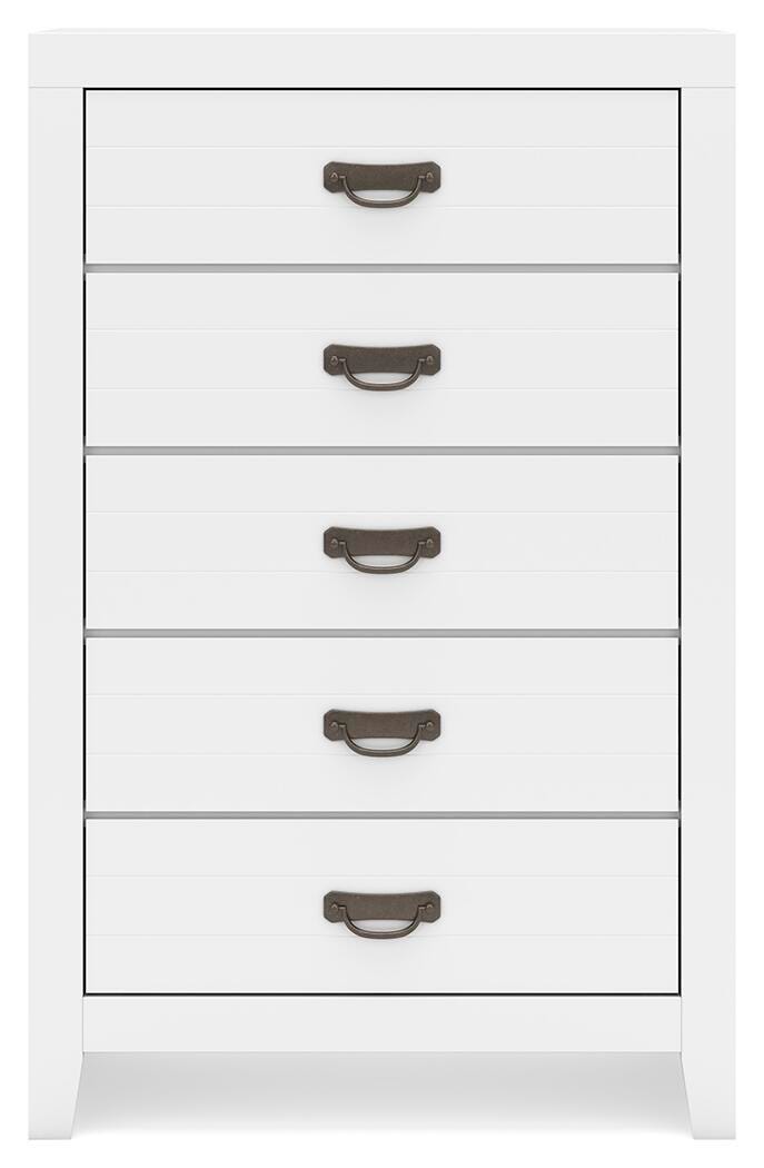 Binterglen Full Panel Bed, Dresser, Chest and Nightstand