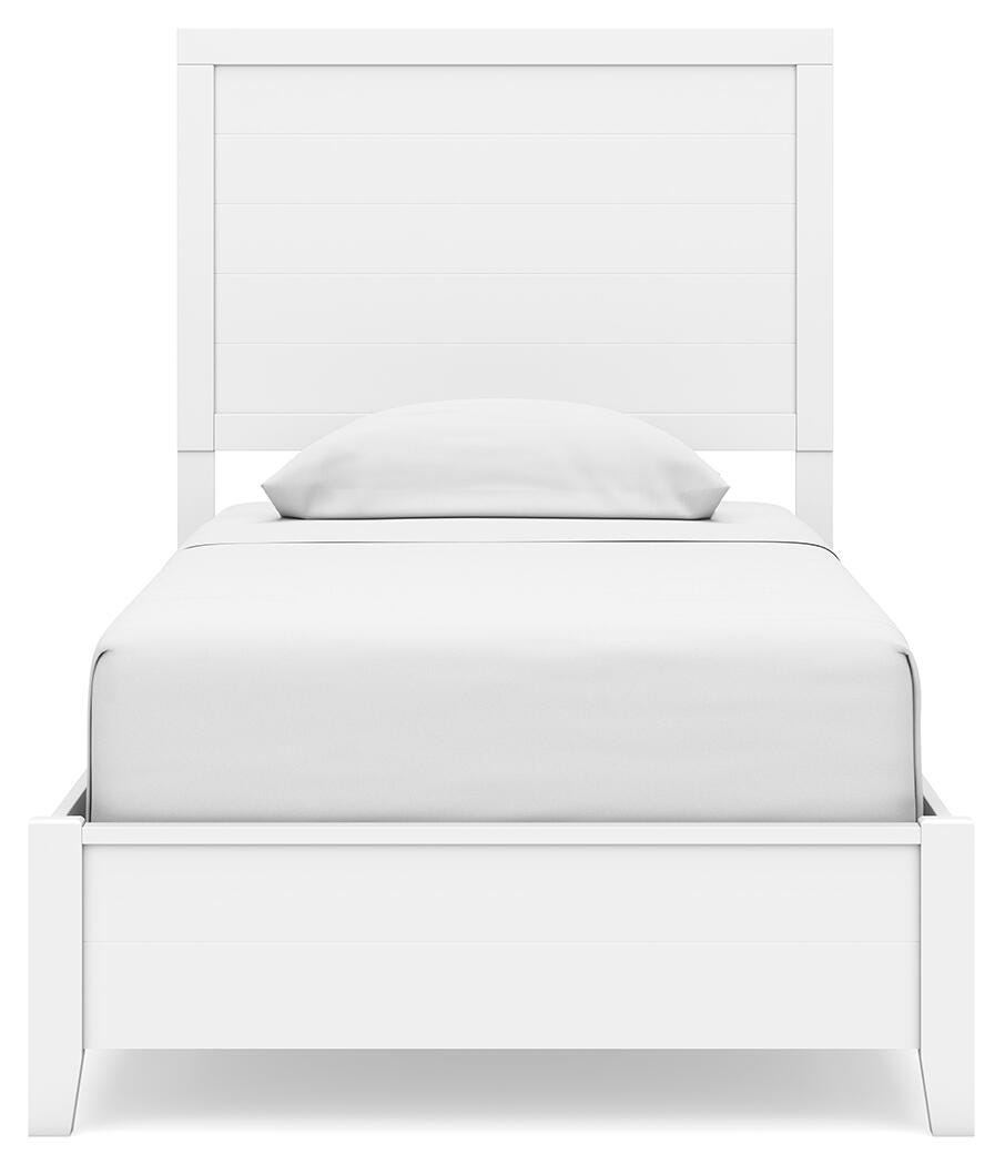 Binterglen Twin Panel Bed, Dresser and Mirror