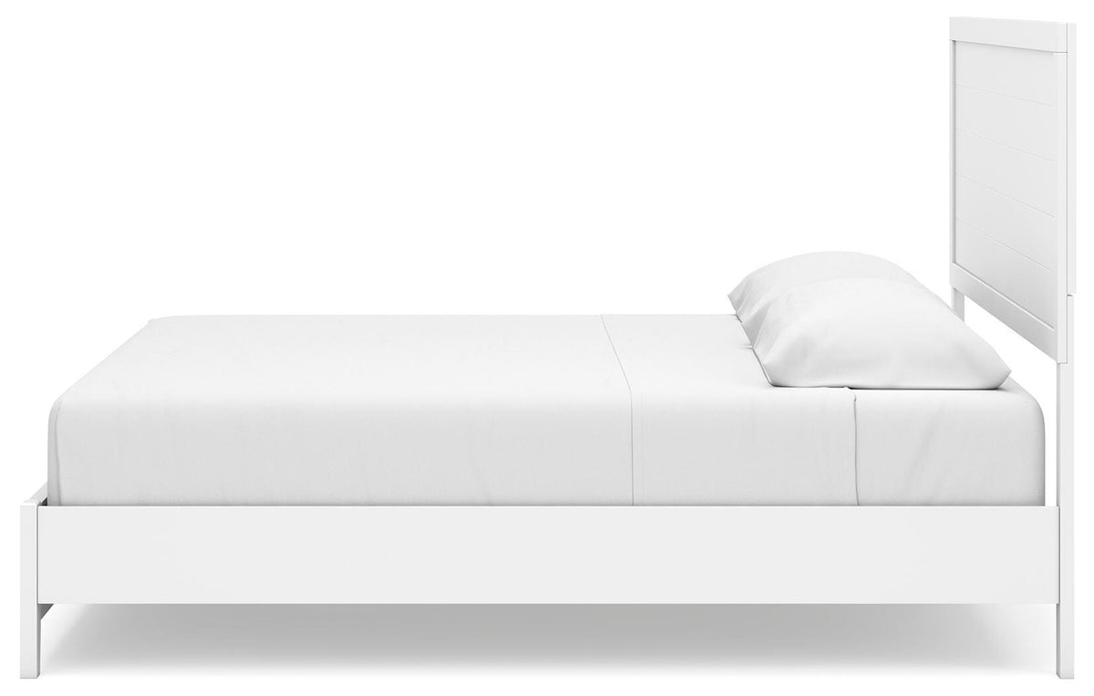 Binterglen King Panel Bed, Dresser, Mirror and Nightstand