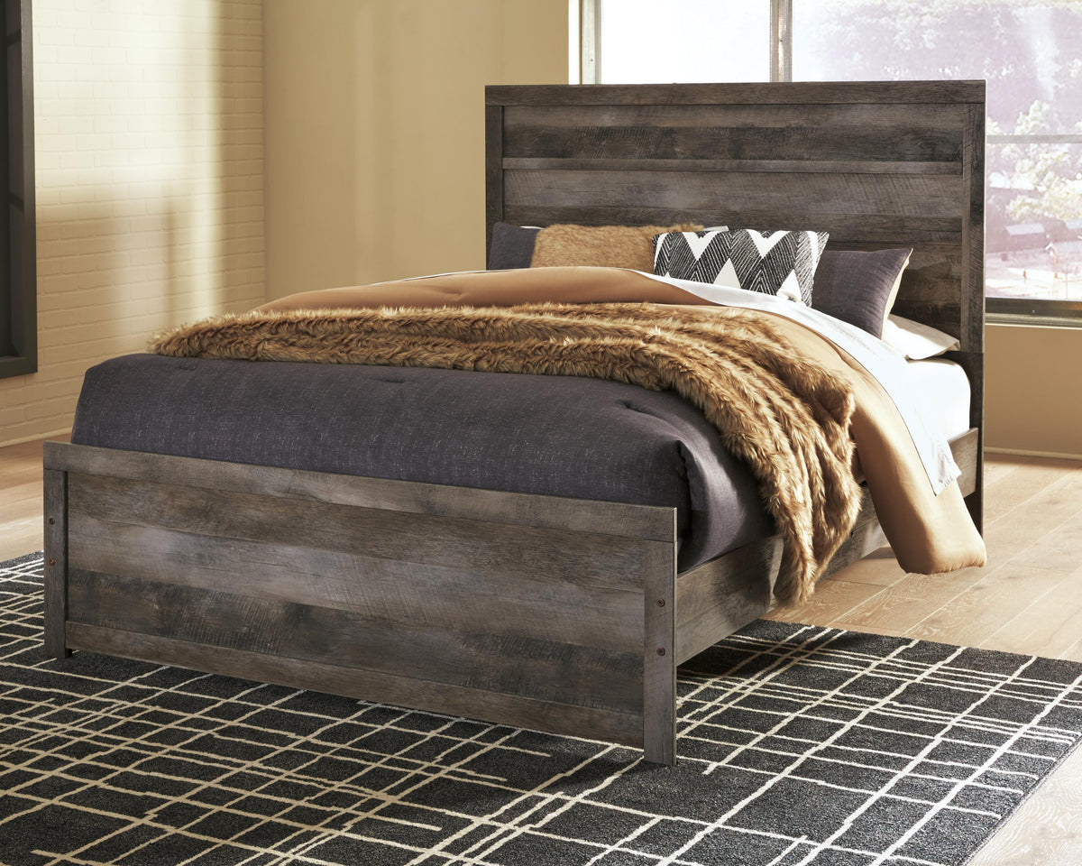 Wynnlow Queen Panel Bed, Dresser, Mirror, Chest and 2 Nightstands