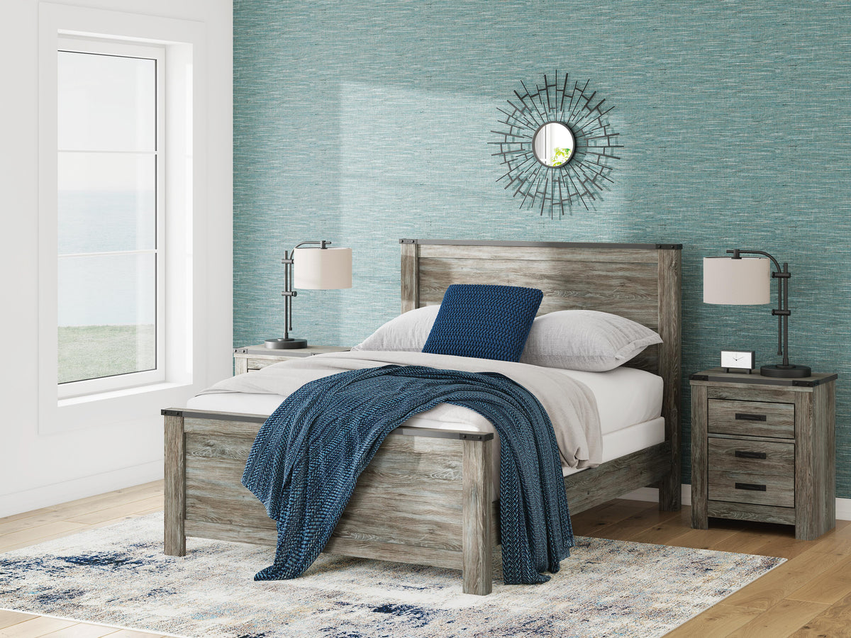 Frandern Queen Panel Bed, Dresser and Mirror