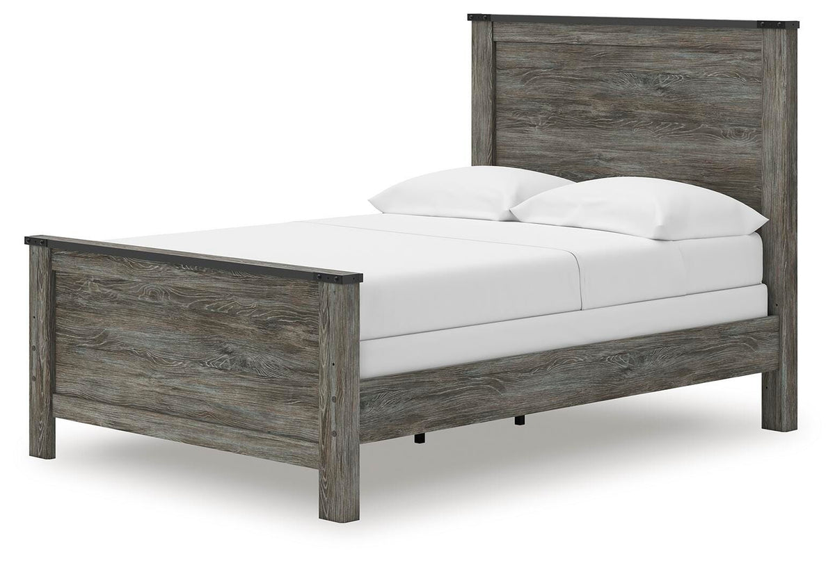 Frandern Full Panel Bed, Dresser and Mirror