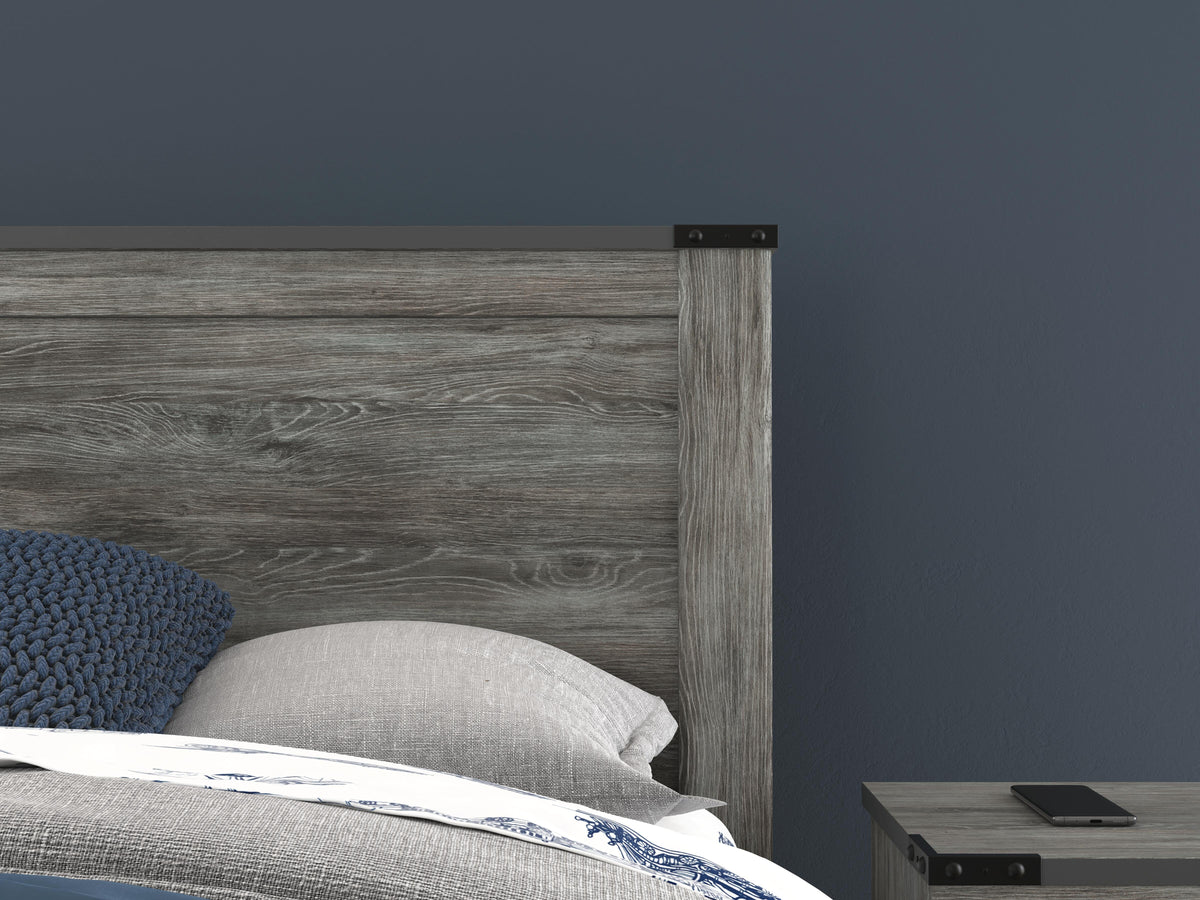 Frandern Full Panel Bed, Dresser and Mirror