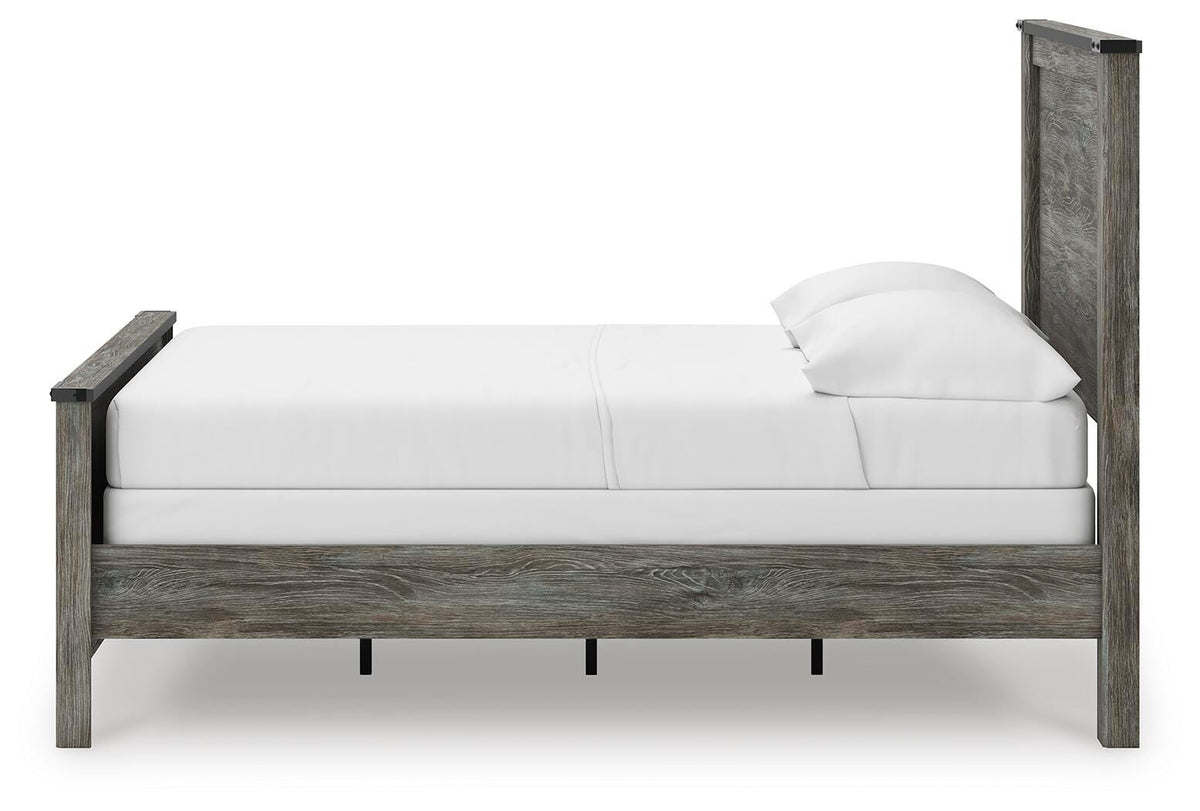 Frandern Full Panel Bed, Dresser and Mirror