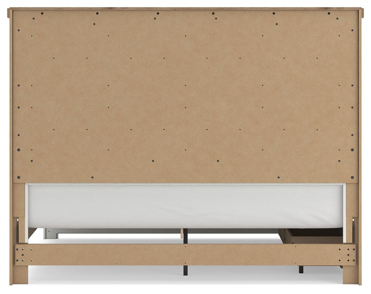 Savonport King Panel Bed with Storage