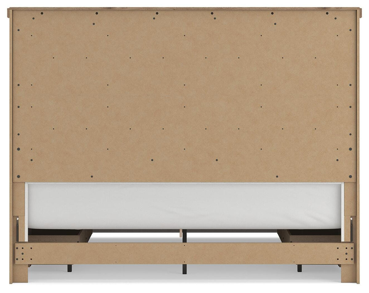Savonport King Panel Bed with Storage