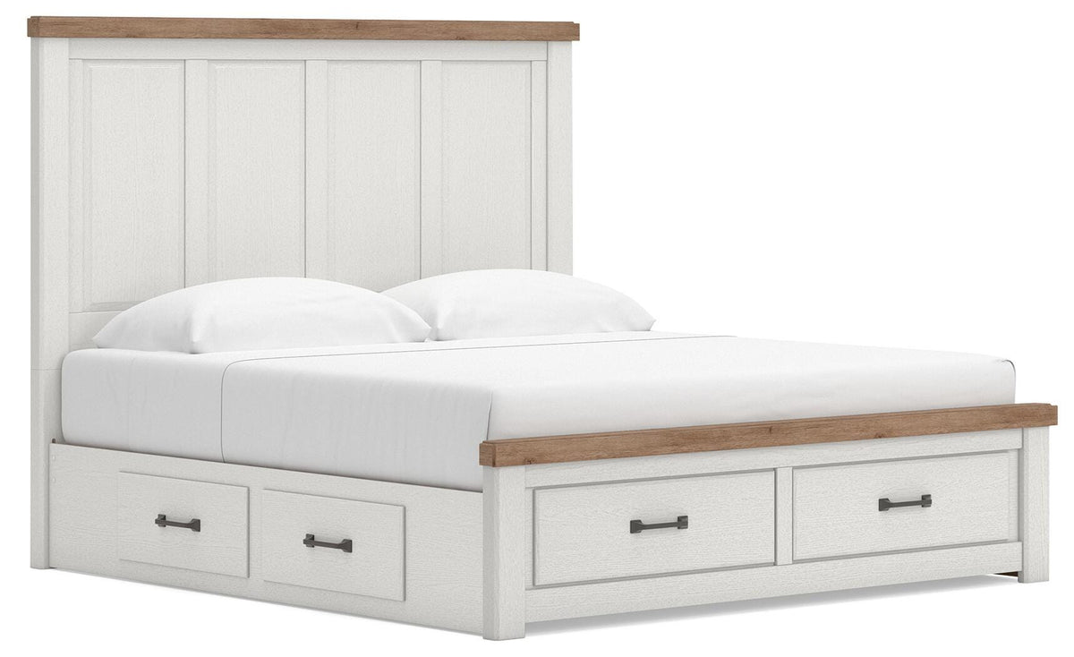 Savonport King Panel Storage Bed