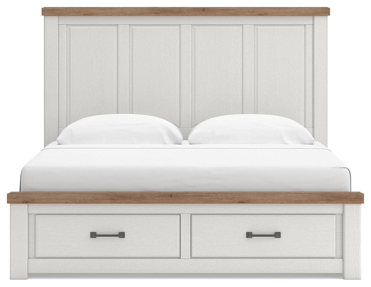 Savonport King Panel Storage Bed