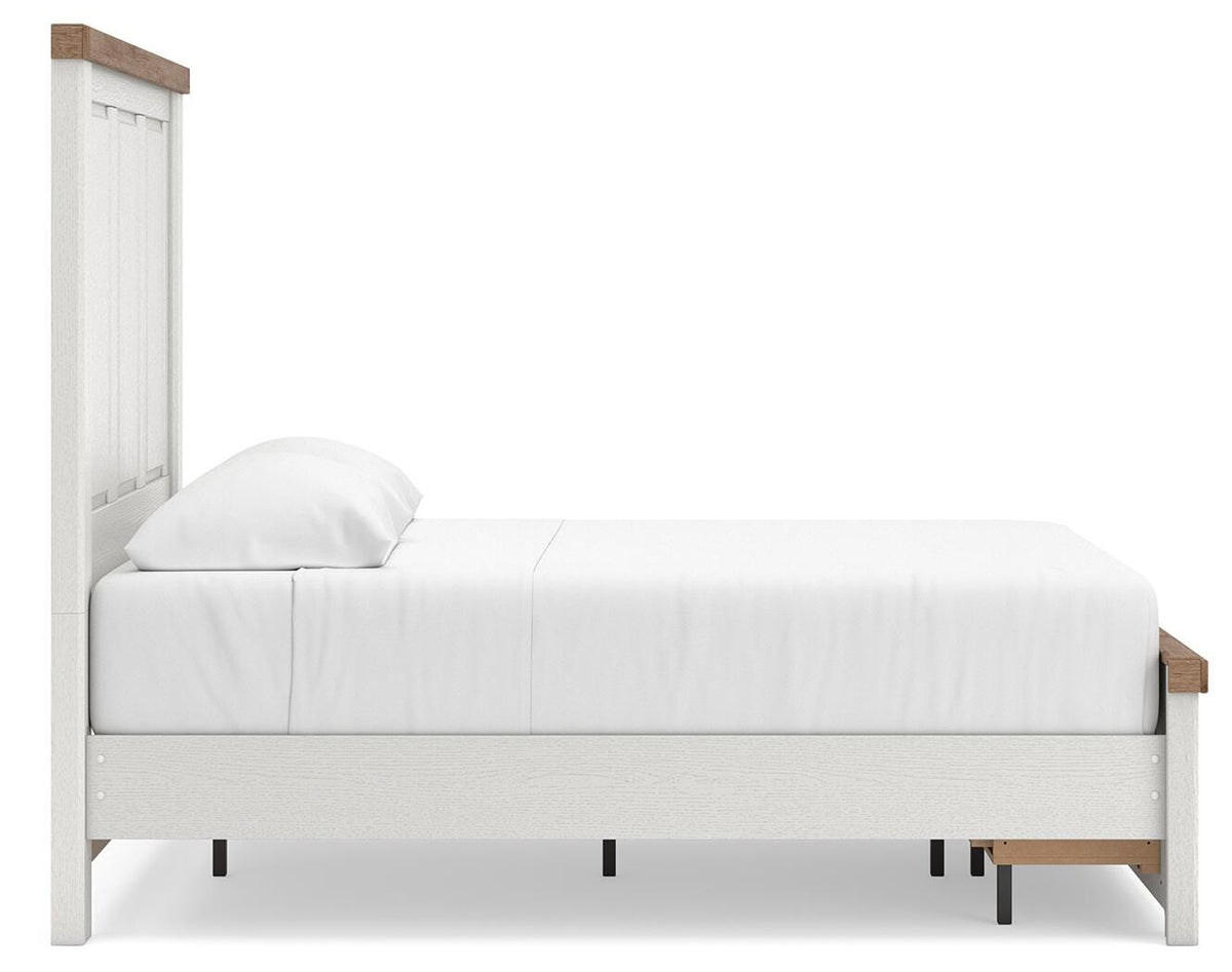 Savonport Full Panel Storage Bed