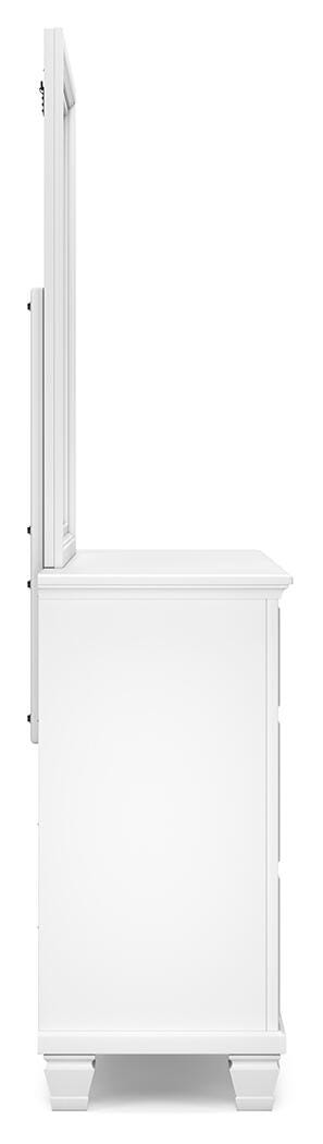 Fortman King Panel Bed, Dresser, Mirror, Chest and Nightstand