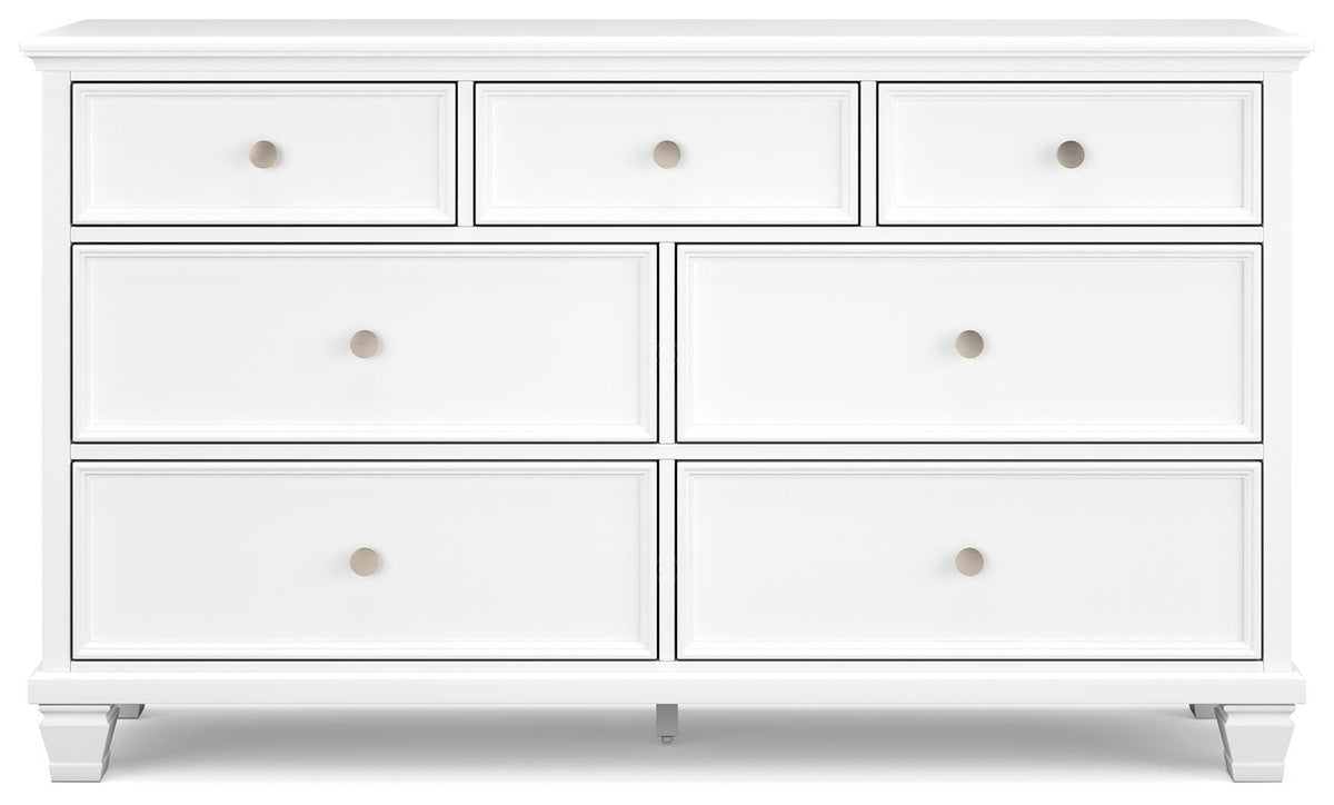 Fortman King Panel Bed, Dresser and 2 Nightstands