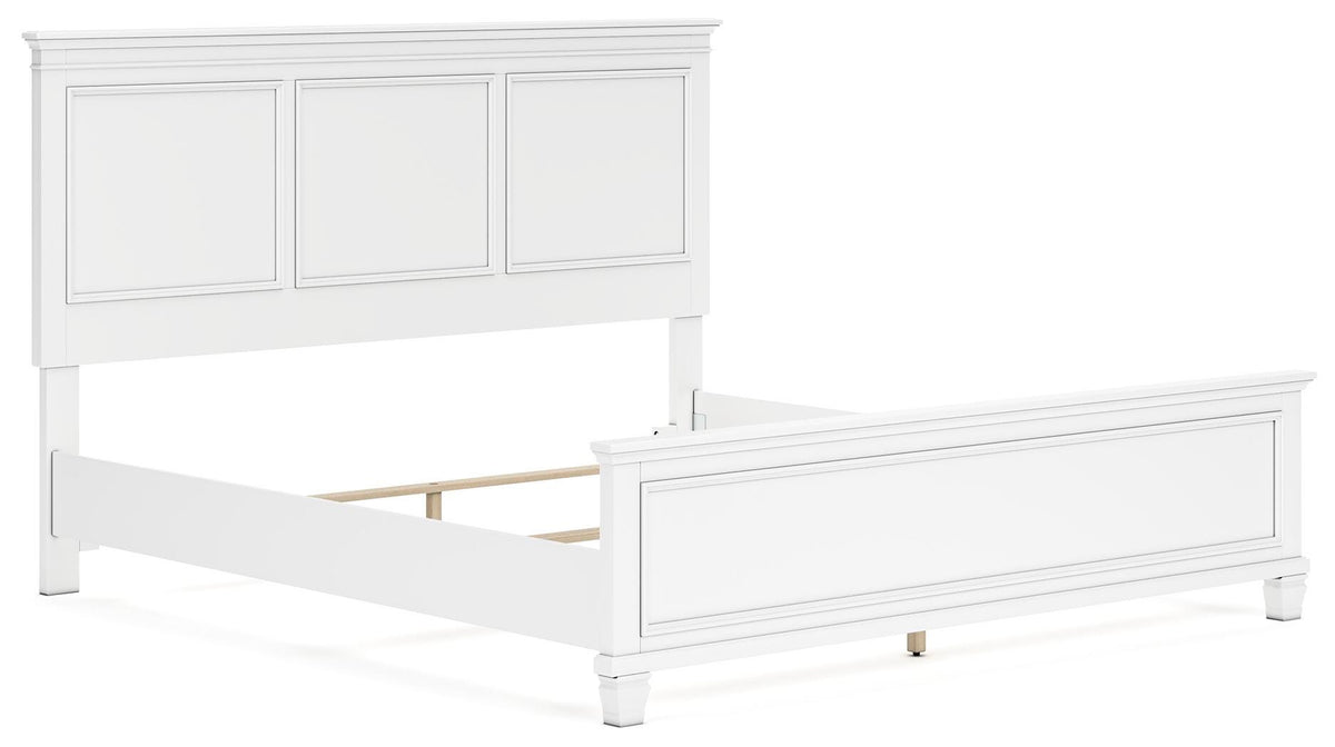 Fortman King Panel Bed, Dresser and 2 Nightstands