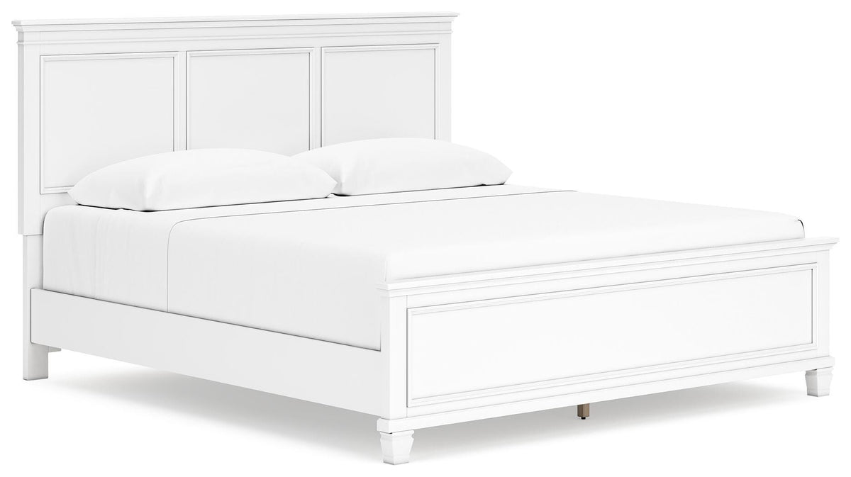 Fortman King Panel Bed, Dresser and 2 Nightstands