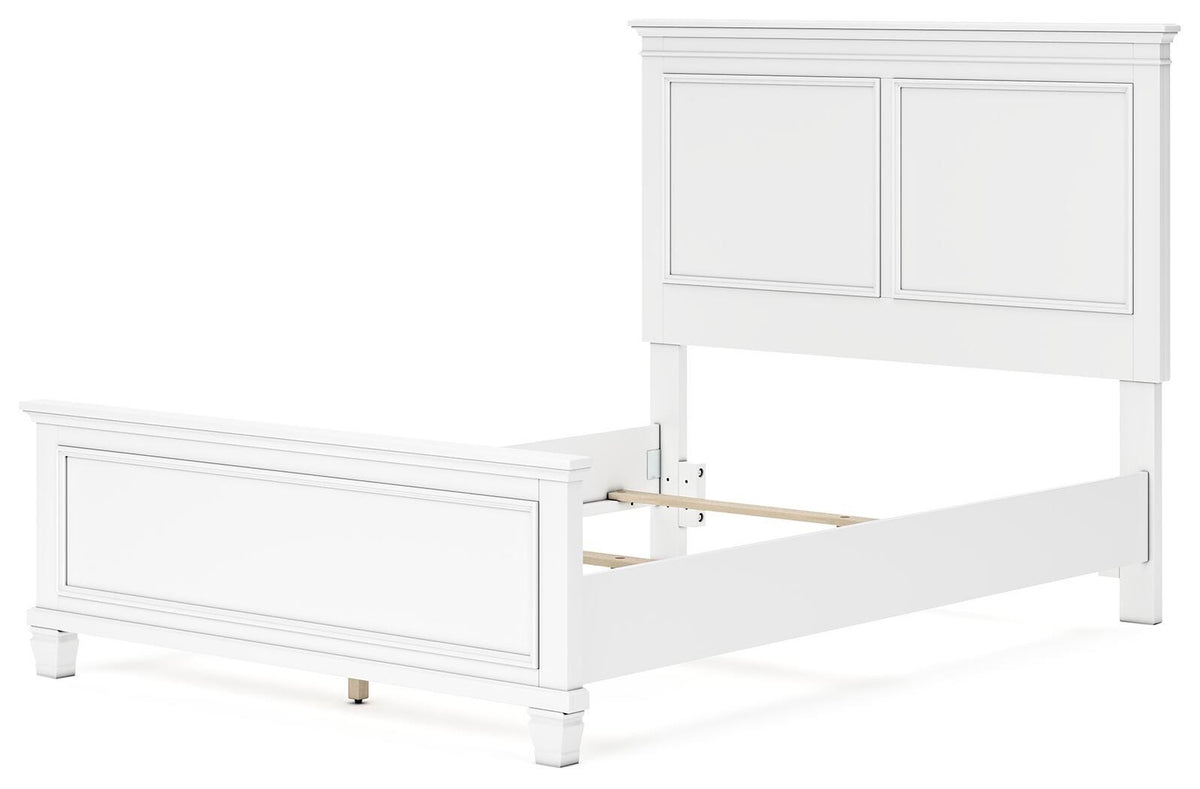 Fortman Full Panel Bed, Dresser and Mirror