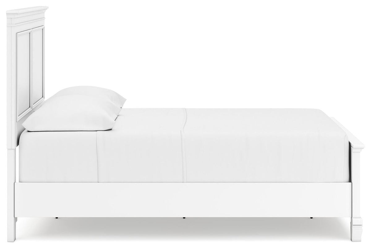 Fortman Full Panel Bed, Dresser and Nightstand