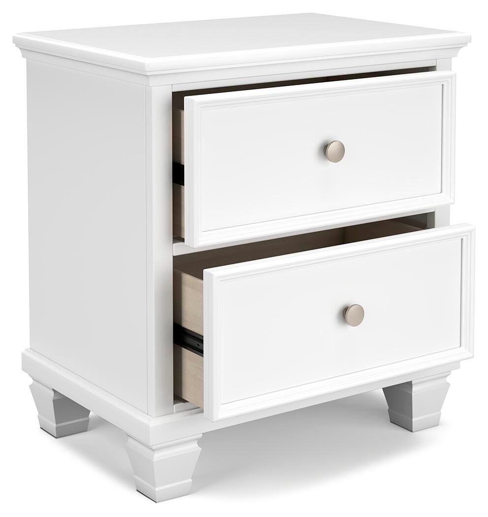 Fortman King Panel Bed, Dresser, Mirror, Chest and 2 Nightstands