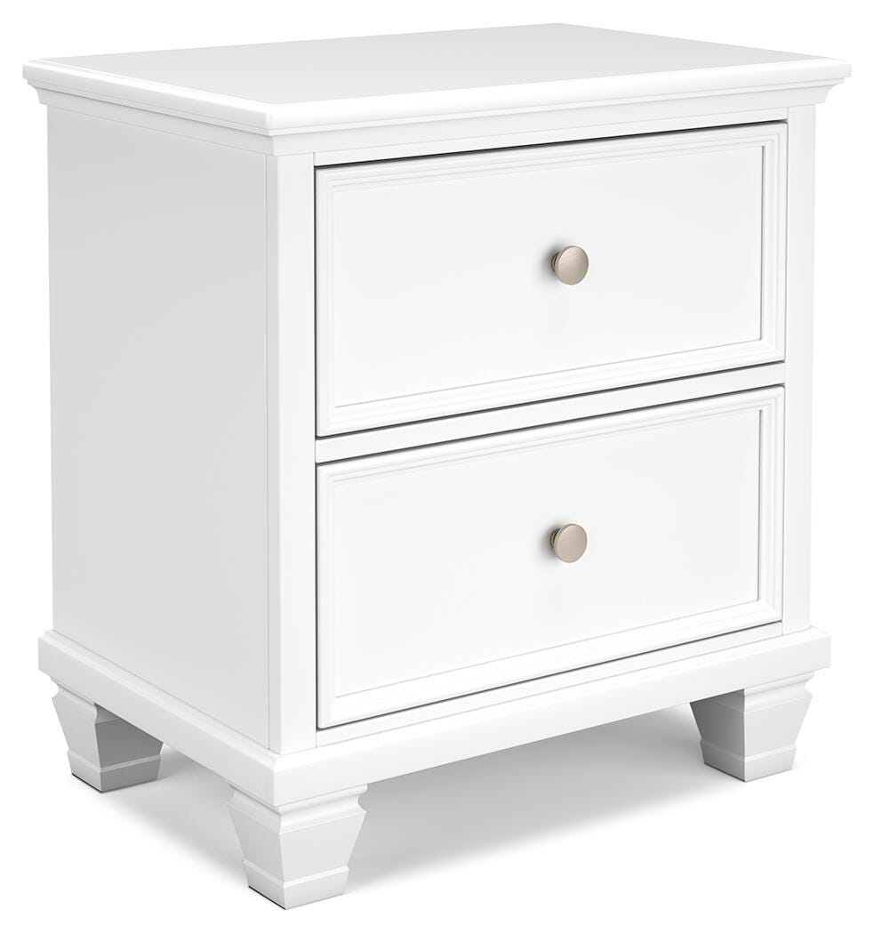 Fortman Queen Panel Bed, Dresser, Mirror and 2 Nightstands