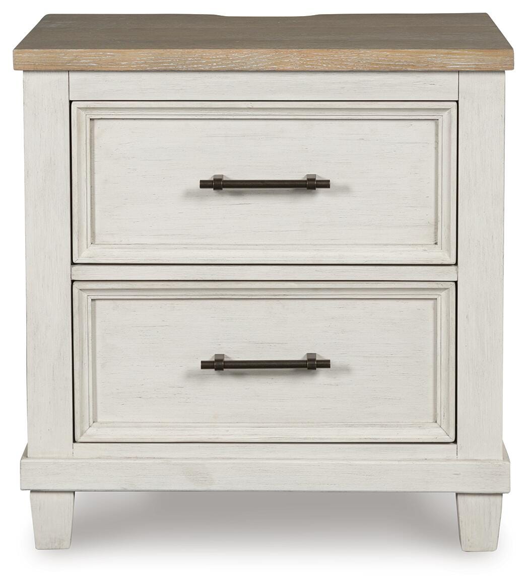 Shaybrock Queen Panel Bed, Dresser, Mirror and Nightstand
