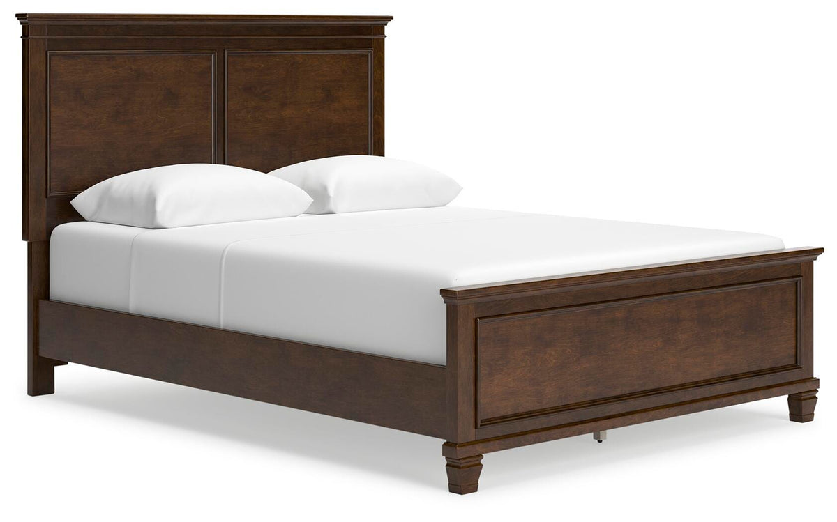 Danabrin Queen Panel Bed, Dresser, Mirror and Nightstand