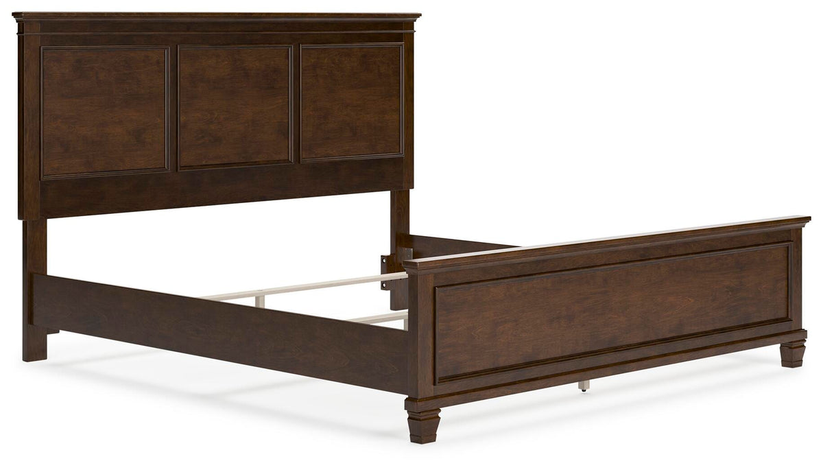 Danabrin King Panel Bed, Dresser and Mirror