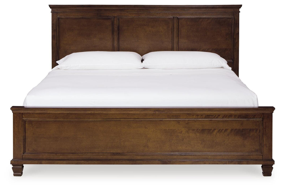 Danabrin King Panel Bed, Dresser and Mirror