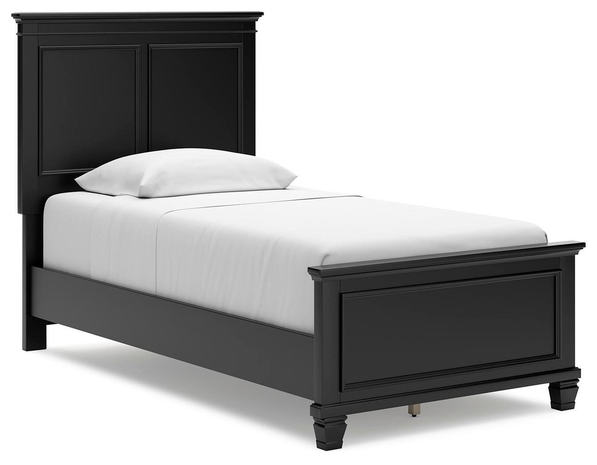 Lanolee Twin Panel Bed and Chest