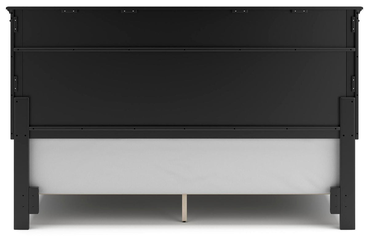 Lanolee King Panel Bed, Dresser, Mirror and 2 Nightstands