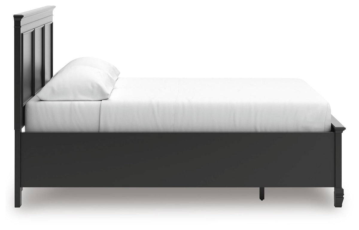 Lanolee California King Panel Storage Bed