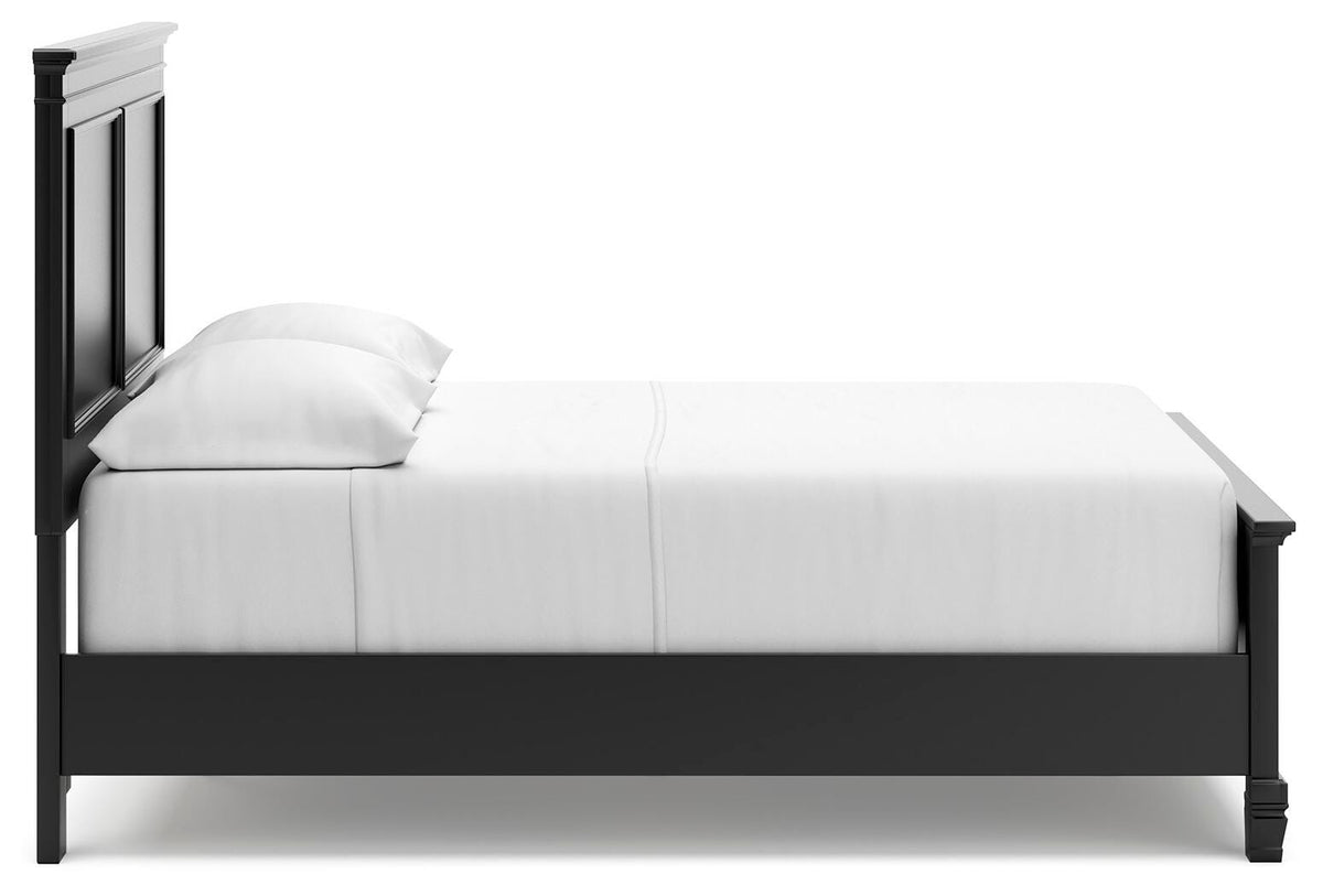 Lanolee Full Panel Bed, Dresser and Mirror