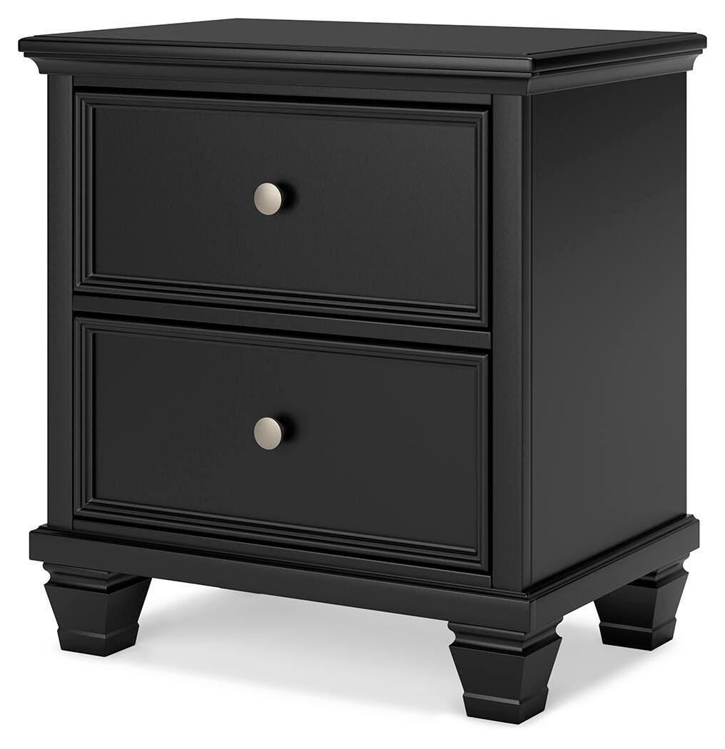 Lanolee King Panel Bed, Dresser, Mirror, Chest and 2 Nightstands