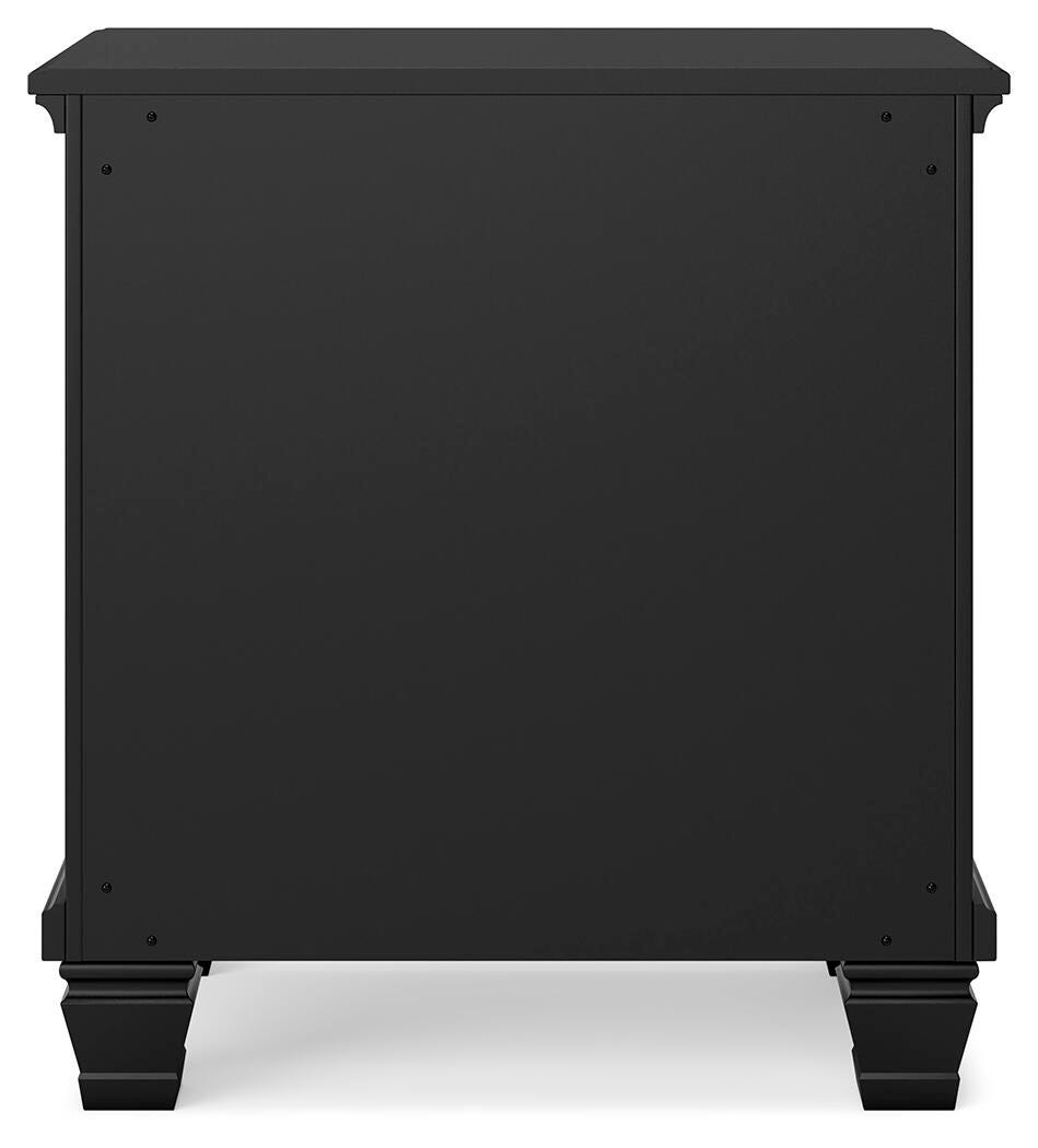 Lanolee King Panel Bed, Dresser, Mirror and Nightstand