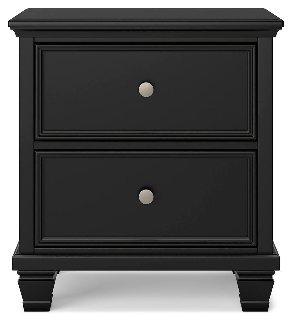 Lanolee King Panel Bed, Dresser, Mirror, Chest and 2 Nightstands