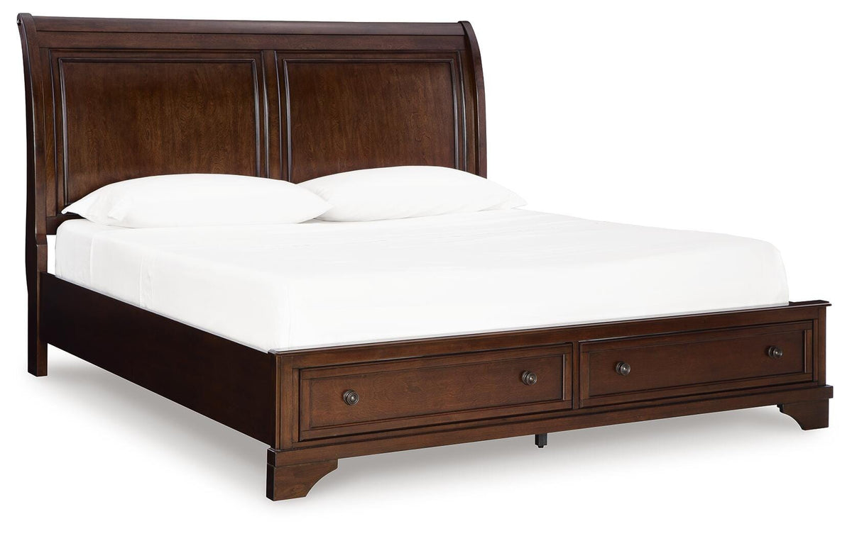 Trellington King Sleigh Storage Bed